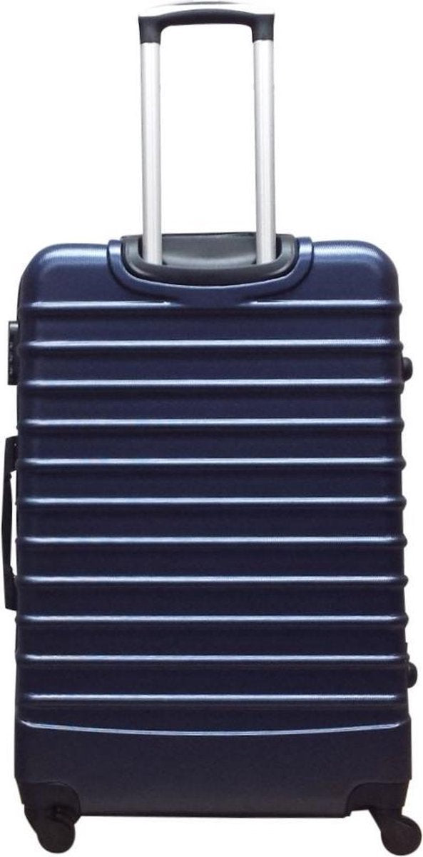 2-piece Dark Blue Hard Shell Suitcase Set – Monaco-The Livary