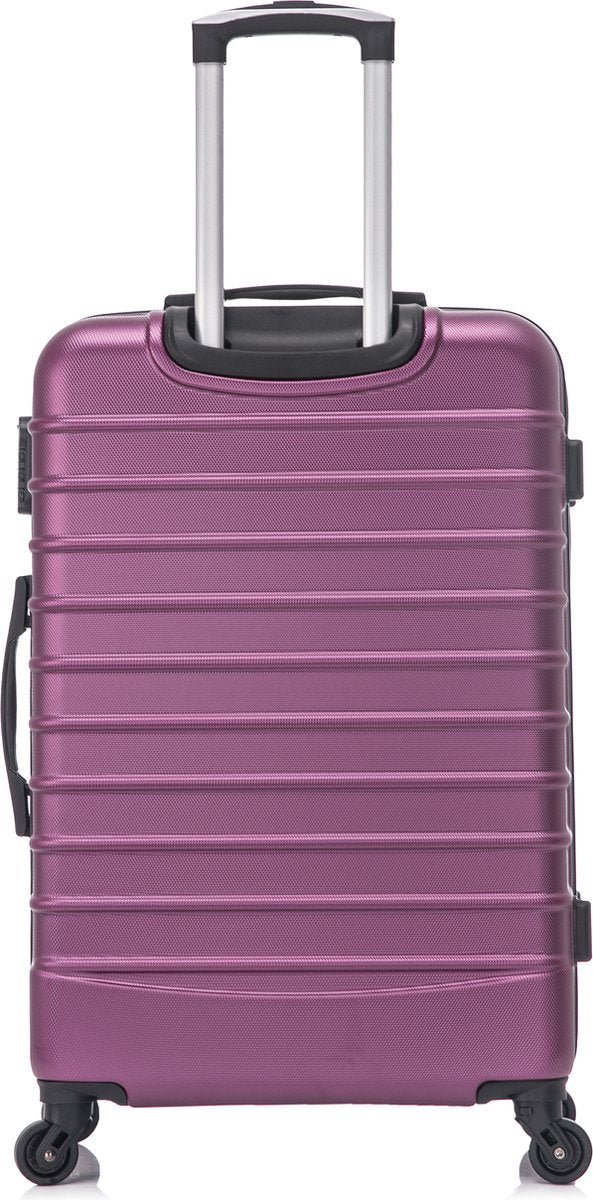 2-piece hard shell suitcase set – Bordeaux-The Livary