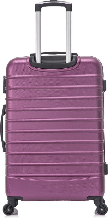 2-piece hard shell suitcase set – Bordeaux-The Livary
