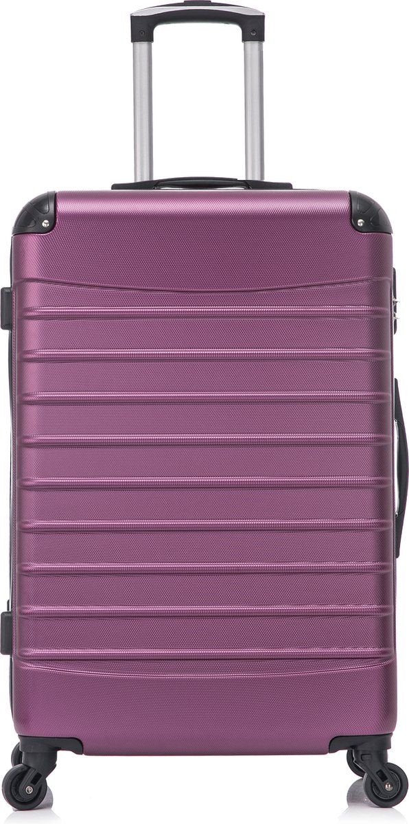 2-piece hard shell suitcase set – Bordeaux-The Livary
