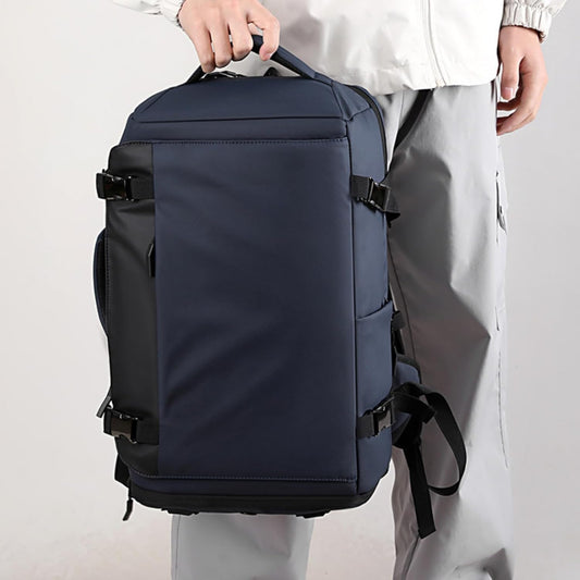 15” Waterproof Laptop Backpack with Side-Open Design & USB-C Port – TrekPro Series