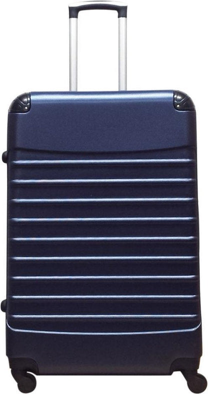 2-piece Dark Blue Hard Shell Suitcase Set – Monaco-The Livary