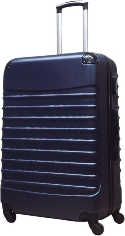 2-piece Dark Blue Hard Shell Suitcase Set – Monaco-The Livary