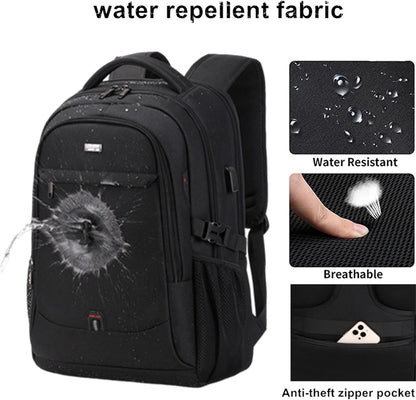 Water-Resistant Laptop & Travel Backpack with Organised Compartments