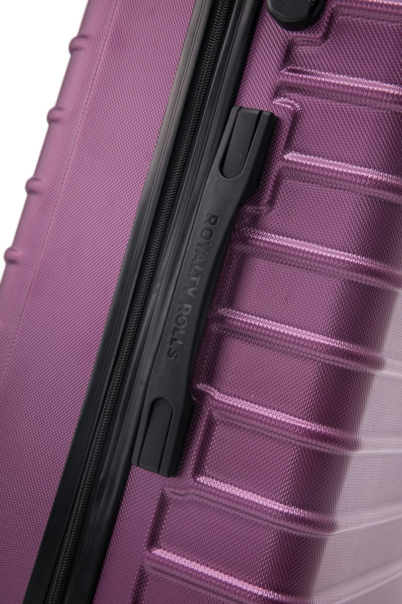 2-piece hard shell suitcase set – Bordeaux-The Livary