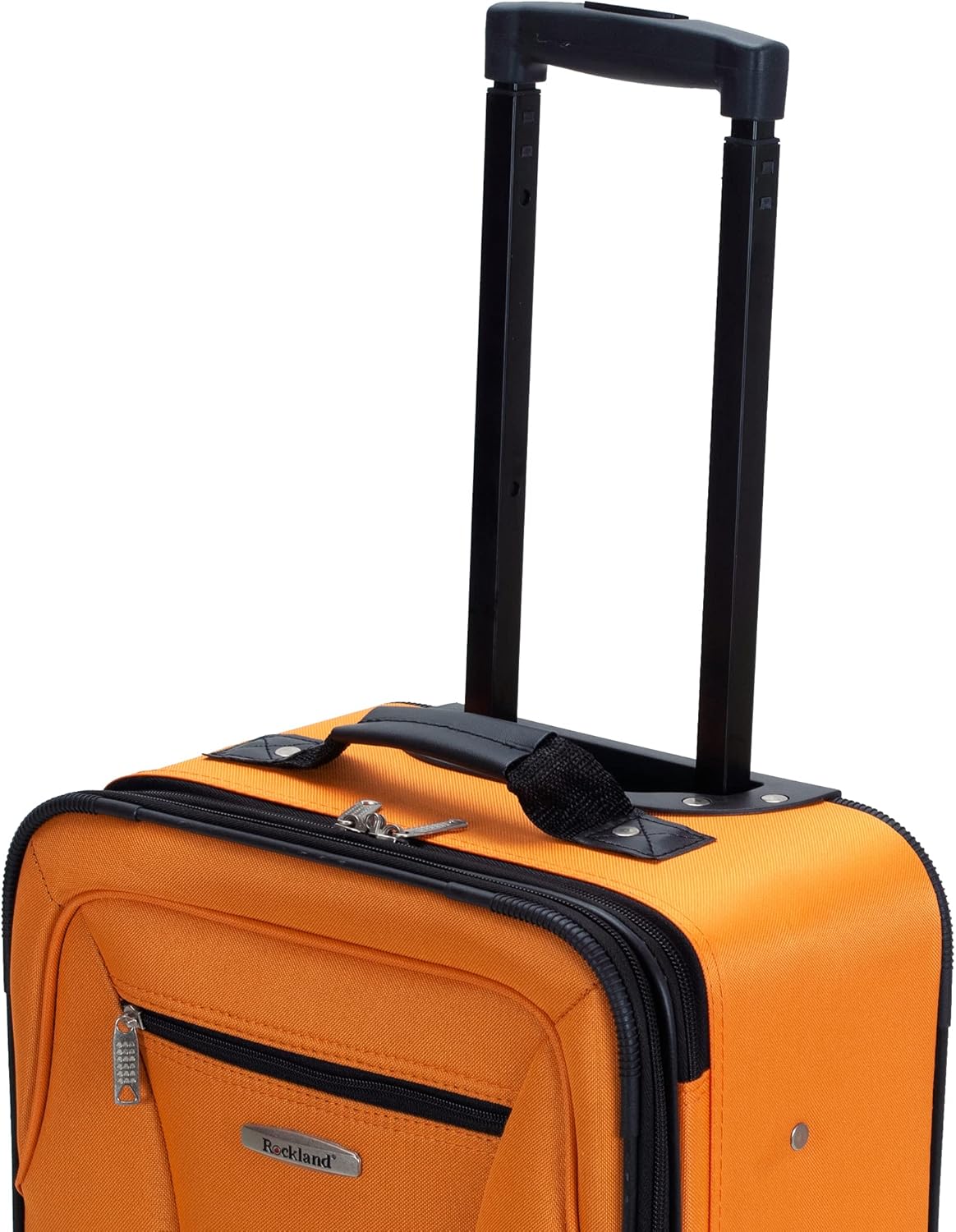 2-Piece Softside Upright Luggage Set with Carry-On Tote & Smooth Wheels