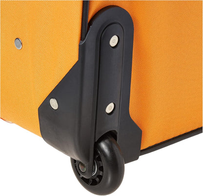 2-Piece Softside Upright Luggage Set with Carry-On Tote & Smooth Wheels