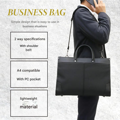 Professional 2-Way Business Briefcase with Organised Storage