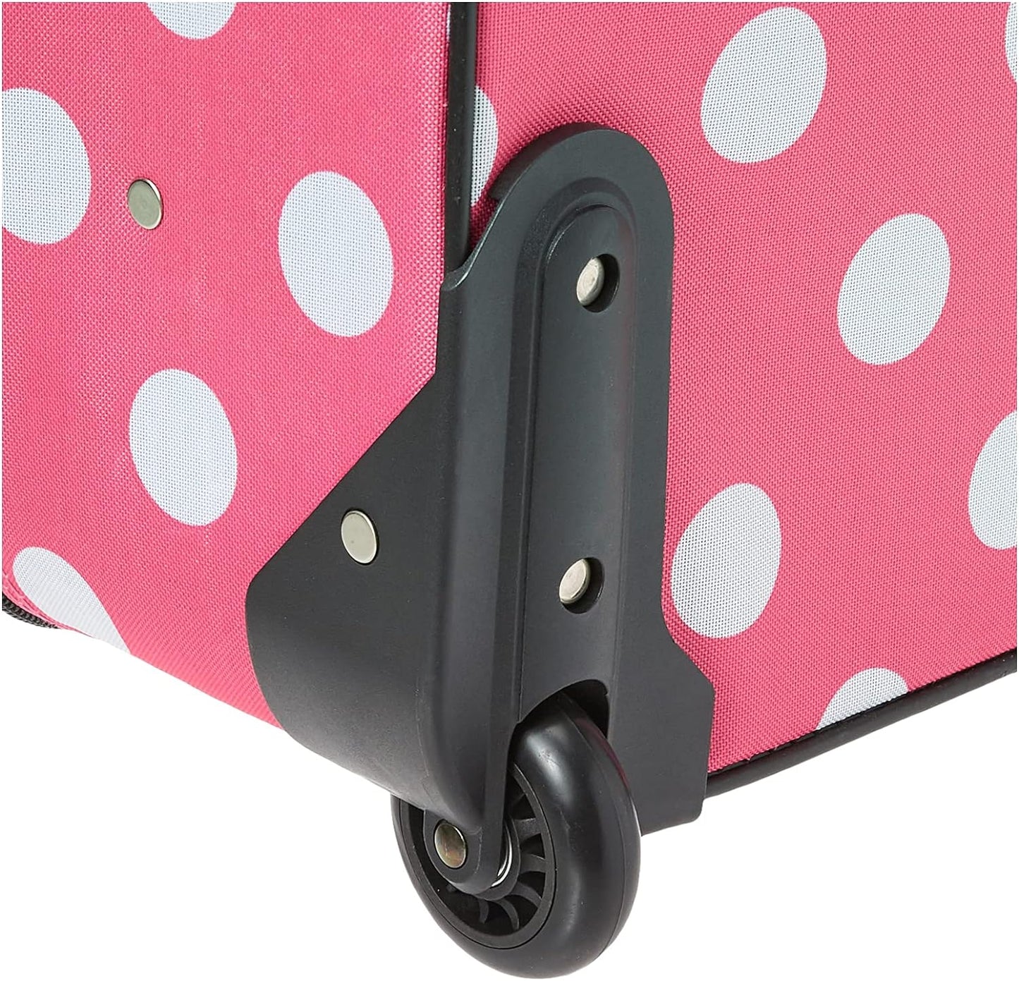 2-Piece Softside Upright Luggage Set with Carry-On Tote & Smooth Wheels