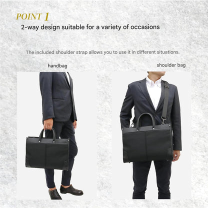 Professional 2-Way Business Briefcase with Organised Storage