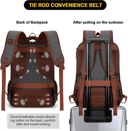 AA OUT OF STOCK Anti-Theft Canvas Laptop & Travel Backpack with USB Port – Fits up to 17.3"
