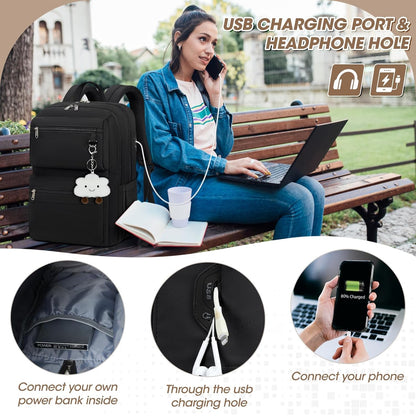 Lightweight 15.6" Travel & School Laptop Backpack