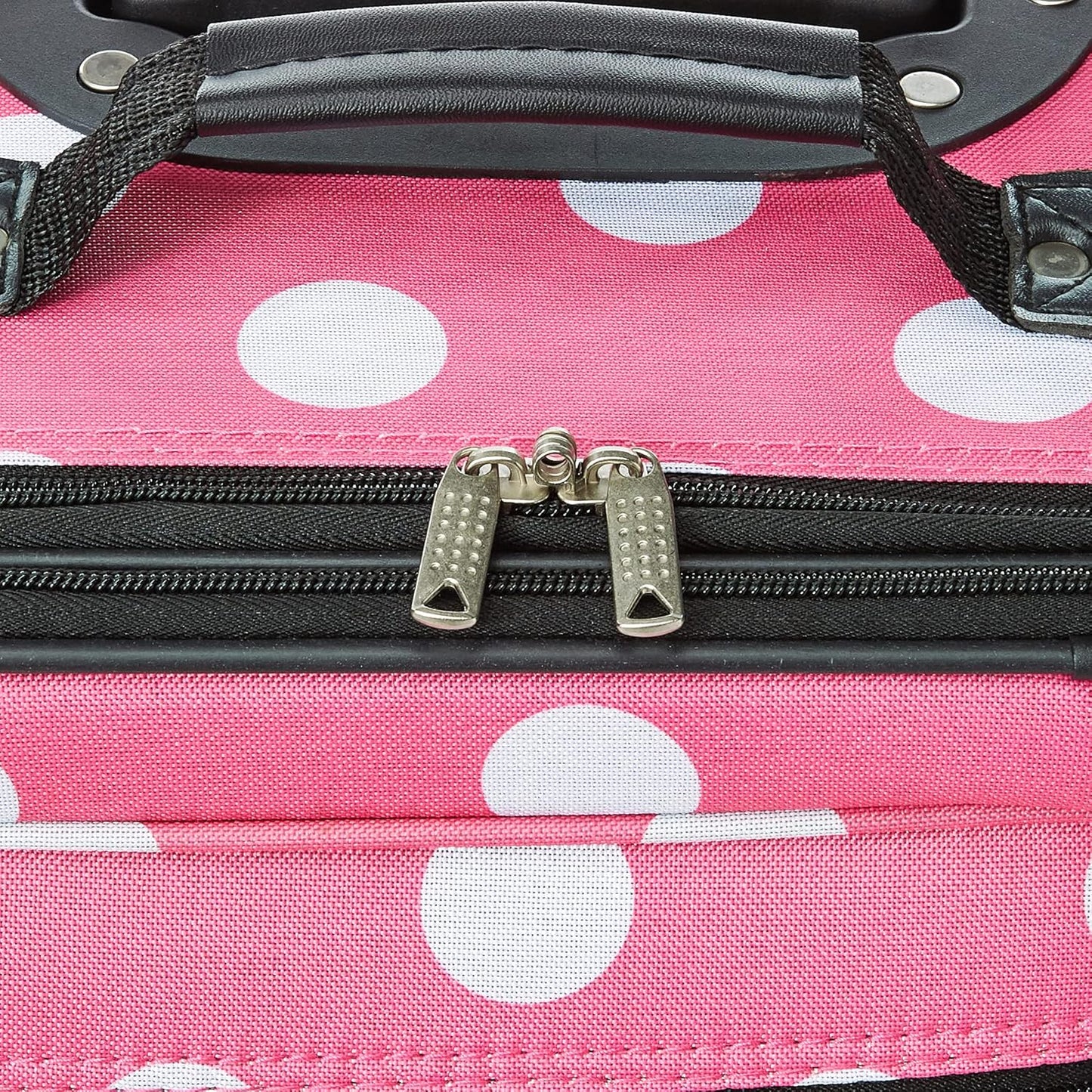 2-Piece Softside Upright Luggage Set with Carry-On Tote & Smooth Wheels