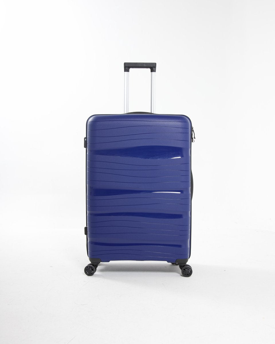 Hard-shell suitcase – Oslo-Blue-S (39 L)-The Livary