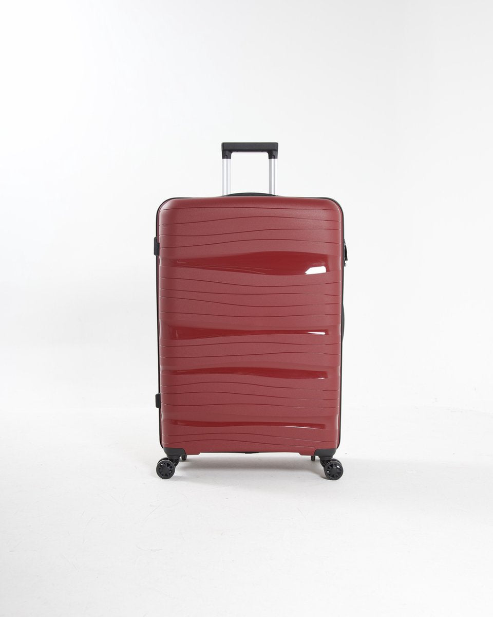 Hard-shell suitcase – Oslo-Red-S (39 L)-The Livary