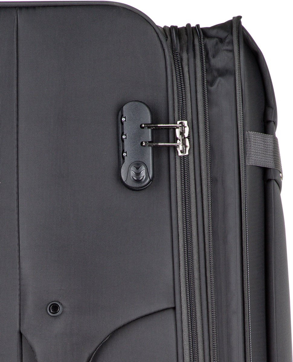Soft cabin luggage – Porto-Black-The Livary