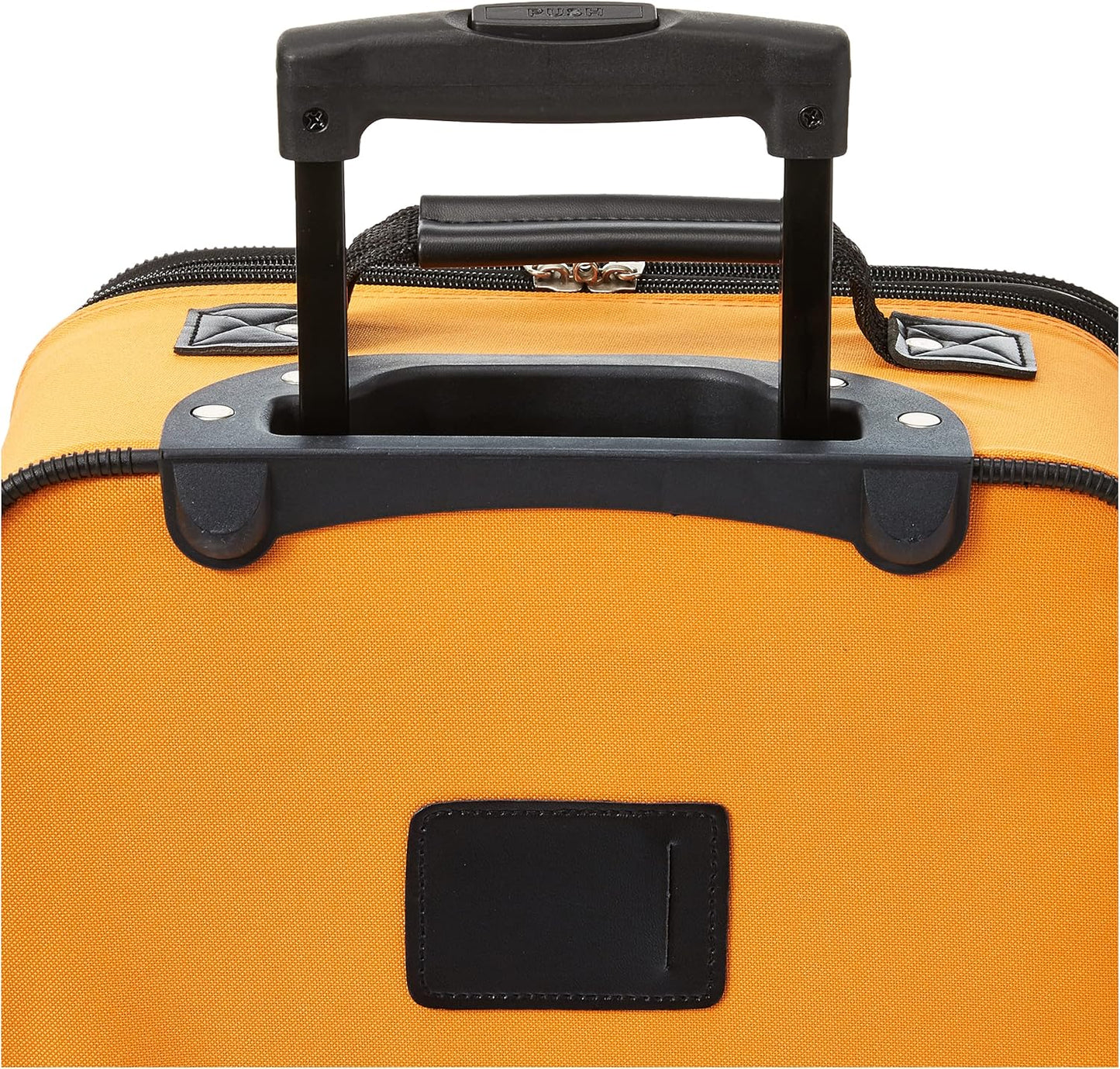 2-Piece Softside Upright Luggage Set with Carry-On Tote & Smooth Wheels