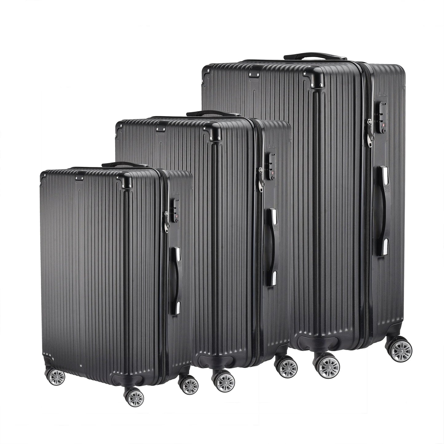 3-Piece Hard Shell Luggage Set – Zurich Explorer-The Livary