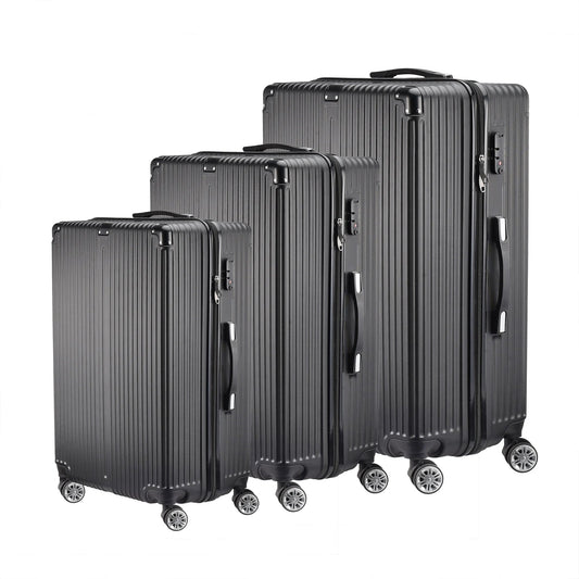 3-Piece Hard Shell Luggage Set – Zurich Explorer-The Livary