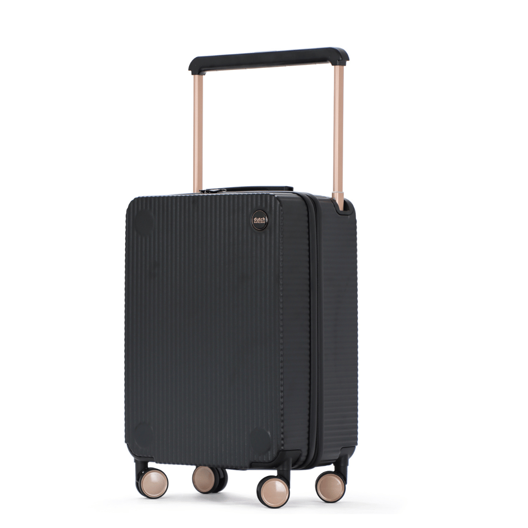 Hard-shell suitcase & set – Rotterdam Voyager-Black-Hand luggage 37L-The Livary