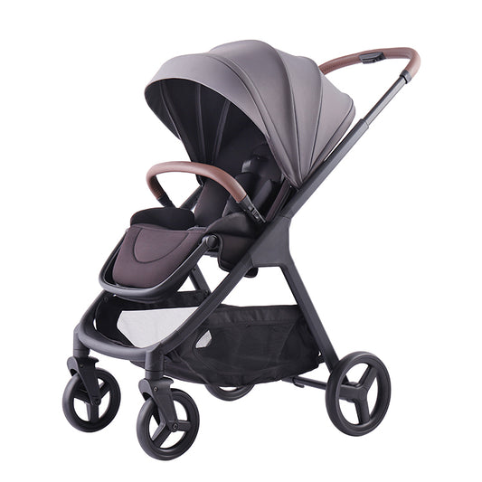 Foldable pushchair with aluminium frame – compact & comfortable