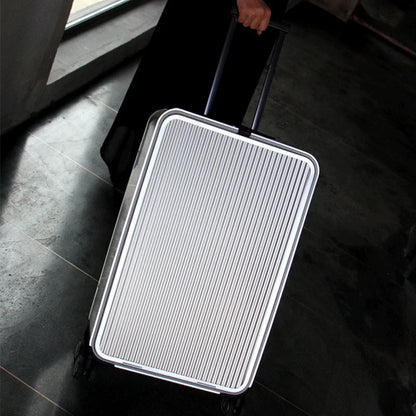 100% Aluminium hard-shell case – Valparaíso-Silver-XS (34 L)-The Livary