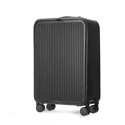 100% Aluminium hard-shell case – Valparaíso-Black-S (47 L)-The Livary