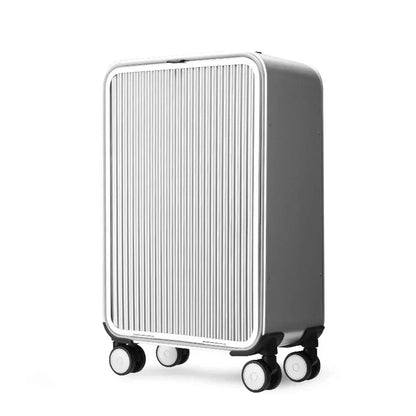 100% Aluminium hard-shell case – Valparaíso-Silver-XS (34 L)-The Livary