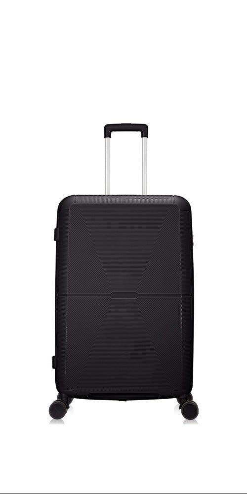 Hard-shell suitcase – Roma-Gray-M (65 L)-The Livary