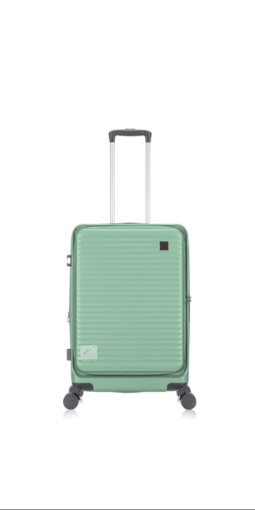 Hard-shell suitcase with laptop compartment – Vienna-Purple-S (39 L)-The Livary