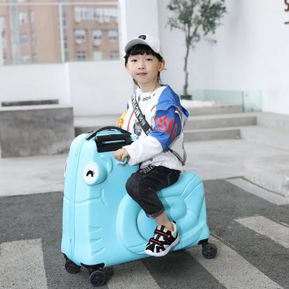 Child's seat suitcase with scooter function – Naples