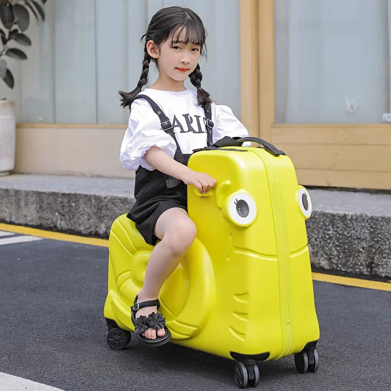 Child's seat suitcase with scooter function – Naples
