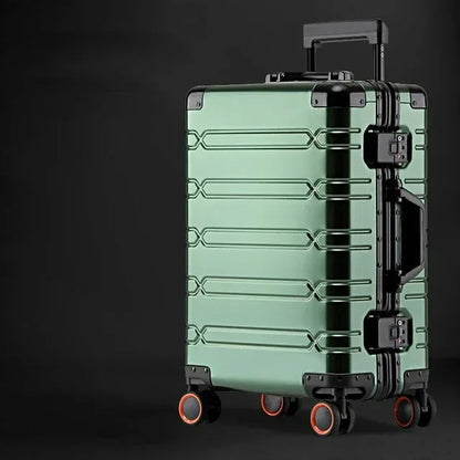 Aluminium-Magnesium Case – Vienna Voyager-Green-S (37 L)-The Livary