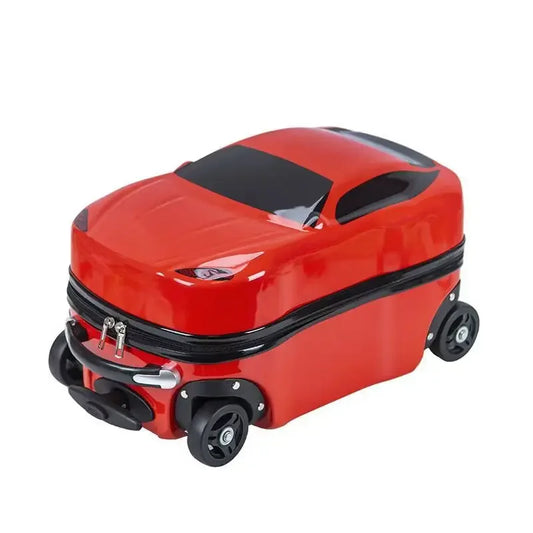 Hard-shell children's suitcase with car design – Turin