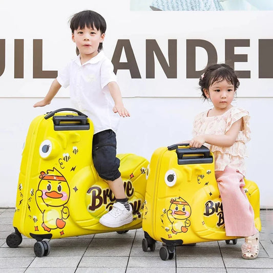 Child's seat suitcase with scooter function – Naples
