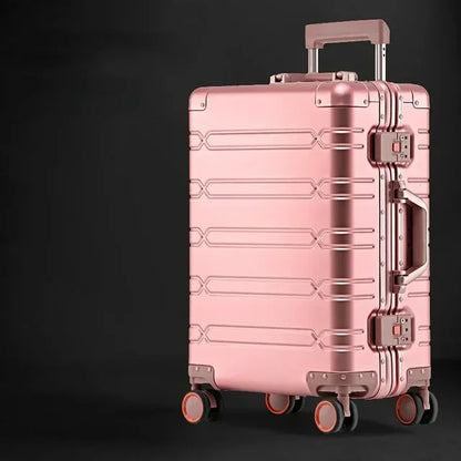 Aluminium-Magnesium Case – Vienna Voyager-Pink-M (65L)-The Livary