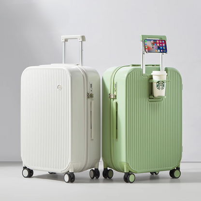 Hard-shell suitcase – Lyon-Black-S (42 L)-The Livary
