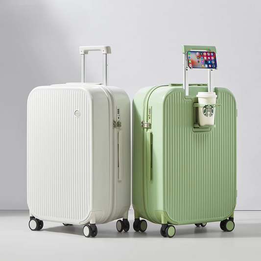 Hard-shell suitcase – Lyon-Black-S (42 L)-The Livary