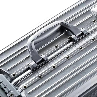 Aluminium-Magnesium hard shell case – Ljubljana-Blue-S (44 L)-The Livary