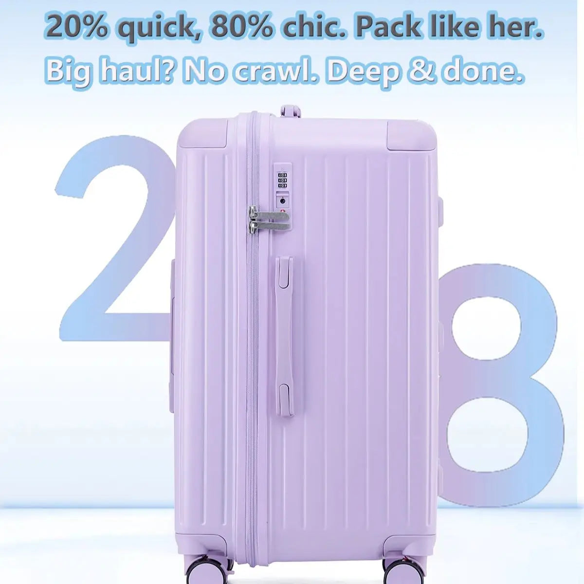 Hard shell suitcase – Milano Voyager-White-S (39 L)-The Livary