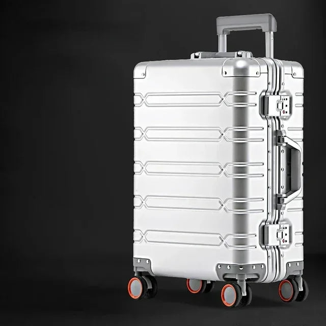 Aluminium-Magnesium Case – Vienna Voyager-Silver-S (37 L)-The Livary