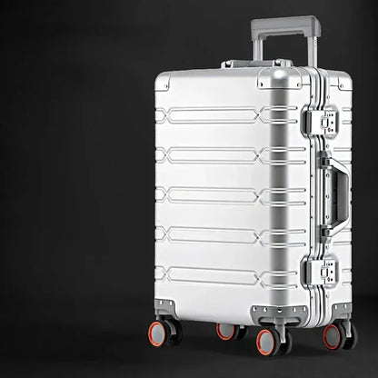 Aluminium-Magnesium Case – Vienna Voyager-Silver-S (37 L)-The Livary