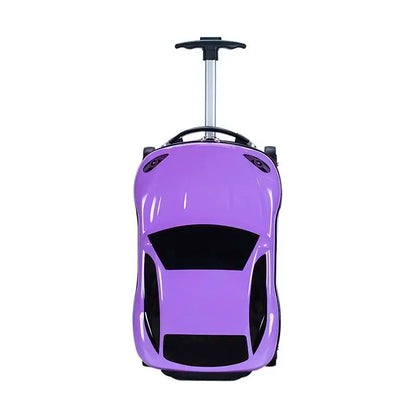 Hard-shell children's suitcase with car design – Turin