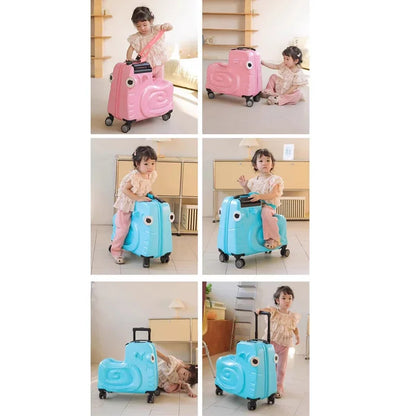 Child's seat suitcase with scooter function – Naples
