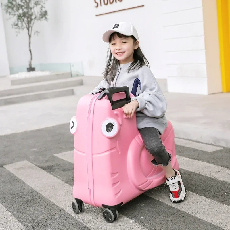 Child's seat suitcase with scooter function – Naples