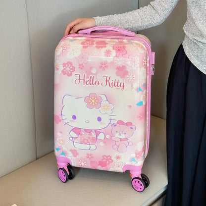 Hard shell suitcase - Osaka-Pink Hand Luggage-The Livary