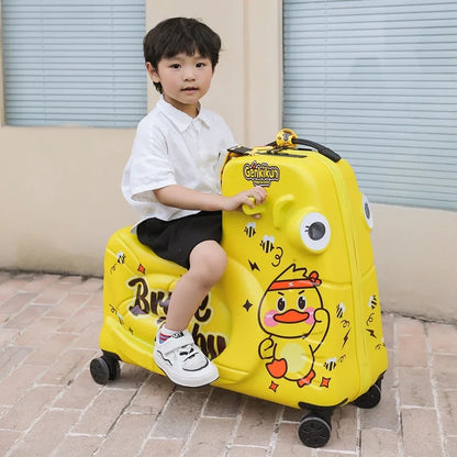 Child's seat suitcase with scooter function – Naples