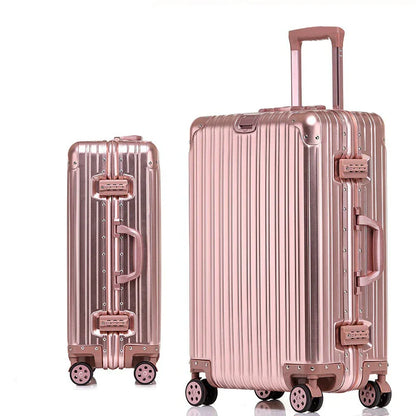 Aluminium-Magnesium hard case – Sarajevo-Rose gold-XS (30 L)-The Livary