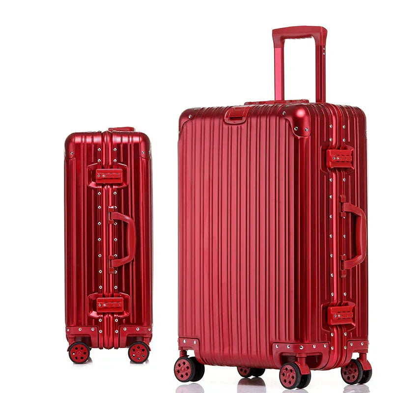 Aluminium-Magnesium hard case – Sarajevo-Red-XS (30 L)-The Livary