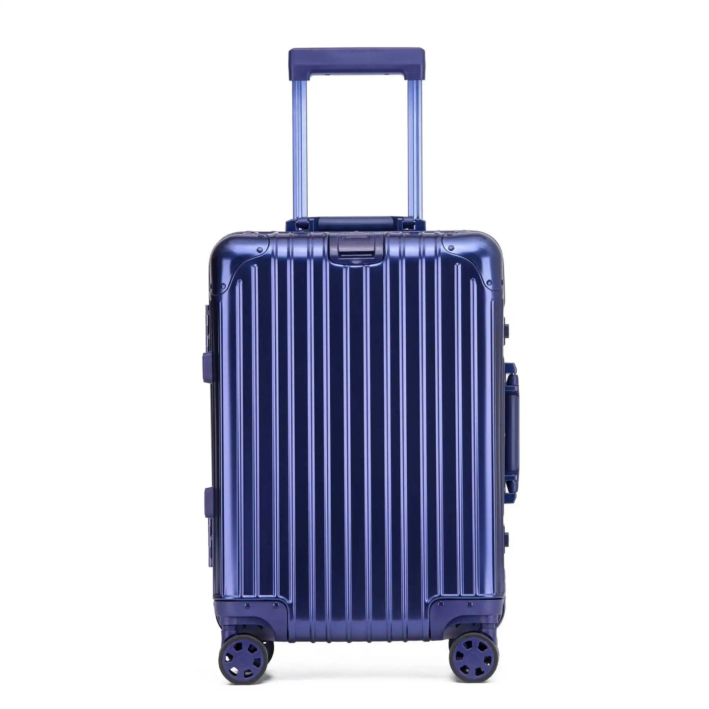Aluminium-Magnesium hard shell case – Tirana-Blue-S (52 L)-The Livary